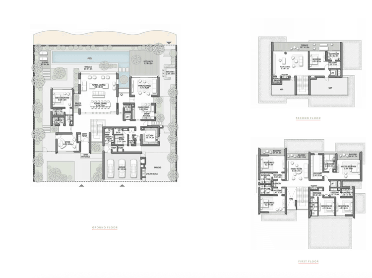 7 Bedrooms Bedroom Floor Plan