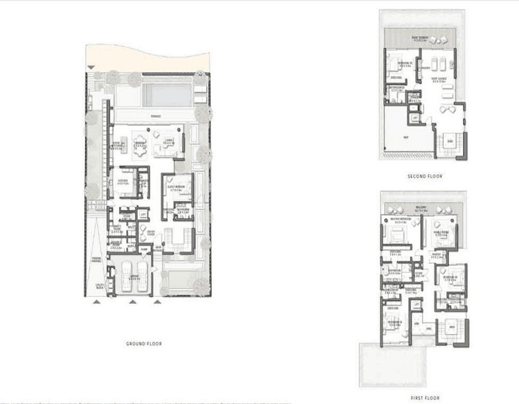 5 Bedrooms Bedroom Floor Plan