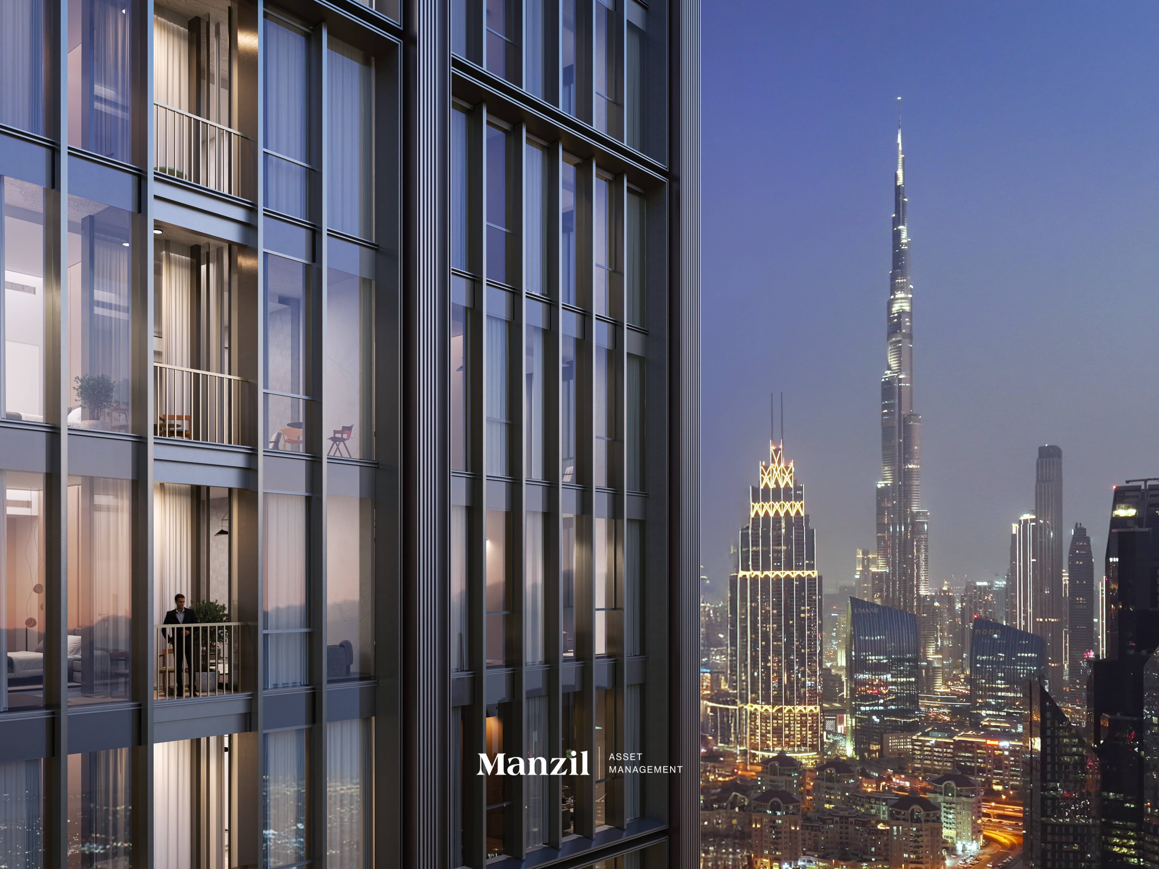 1BHK | DIFC Heights Tower | Burj Khalifa View