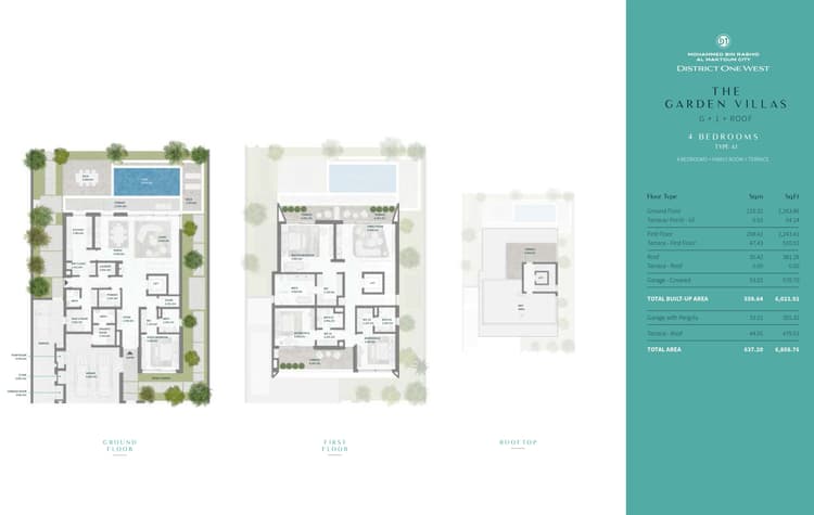4 Bedrooms Bedroom Floor Plan