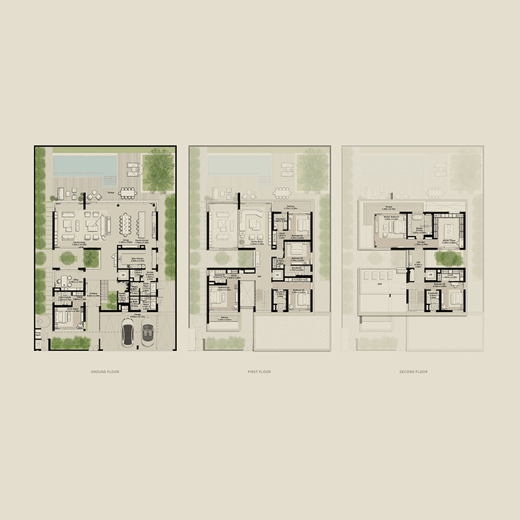 7 Bedrooms Bedroom Floor Plan