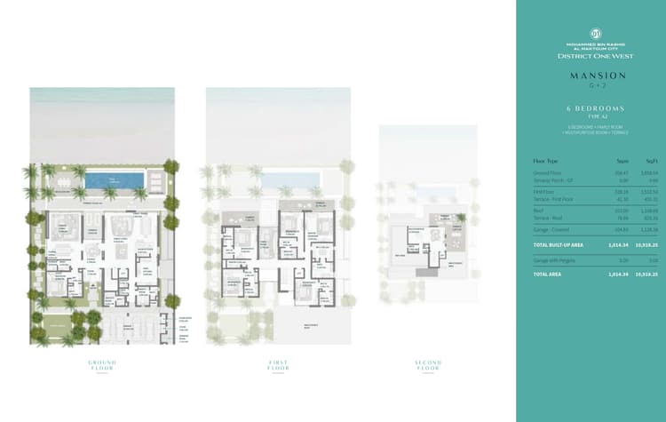 6 Bedrooms Bedroom Floor Plan
