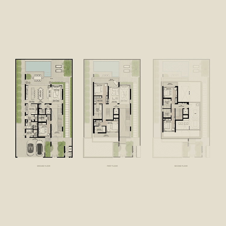 5 Bedrooms Bedroom Floor Plan