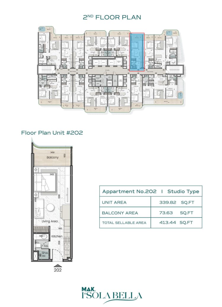 Studio Bedroom Floor Plan