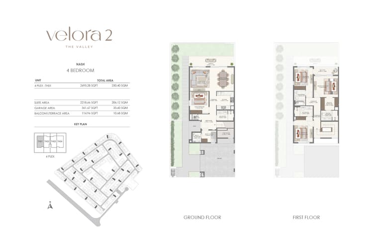 4 Bedrooms Bedroom Floor Plan