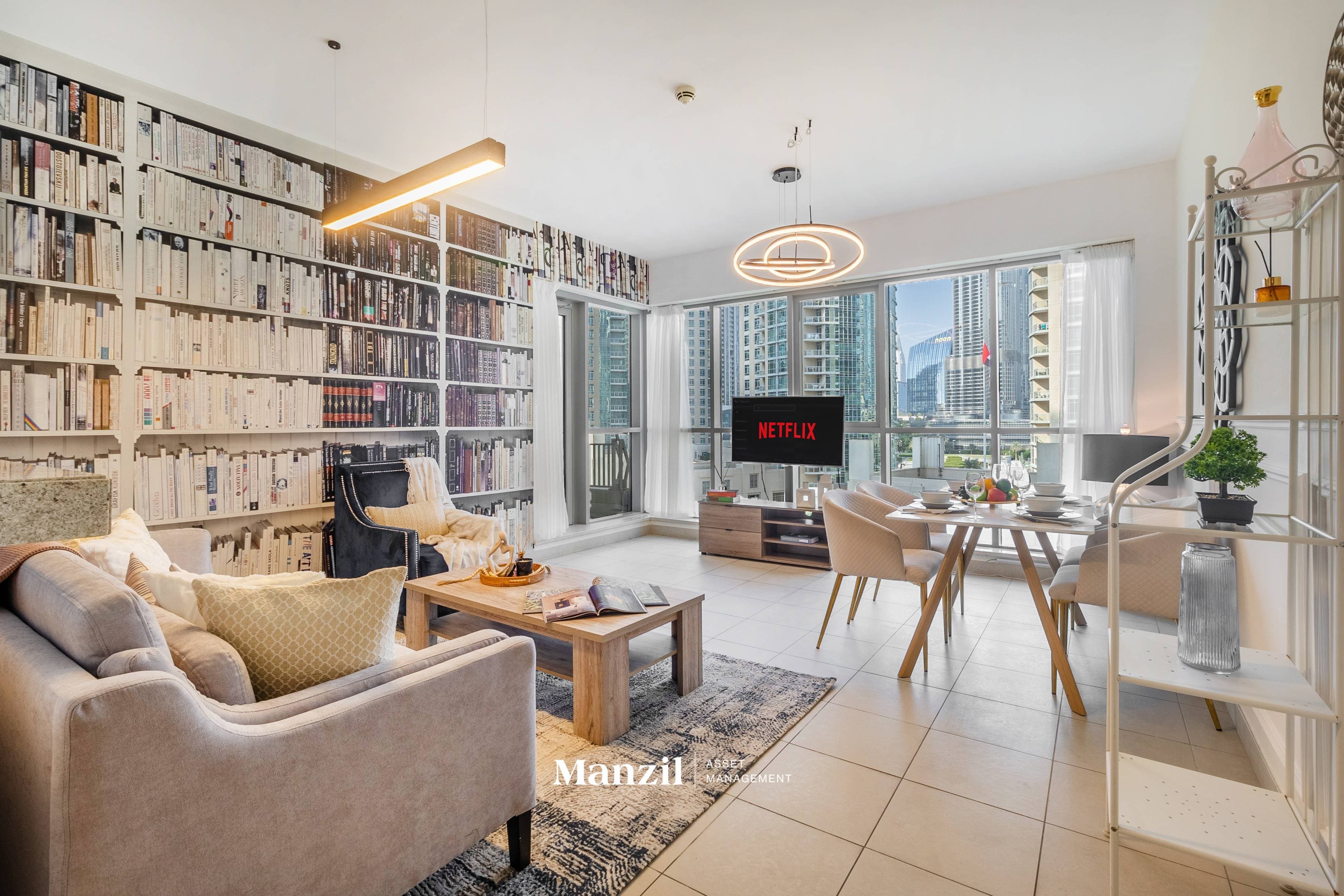 Spacious | Burj View | Prime Location