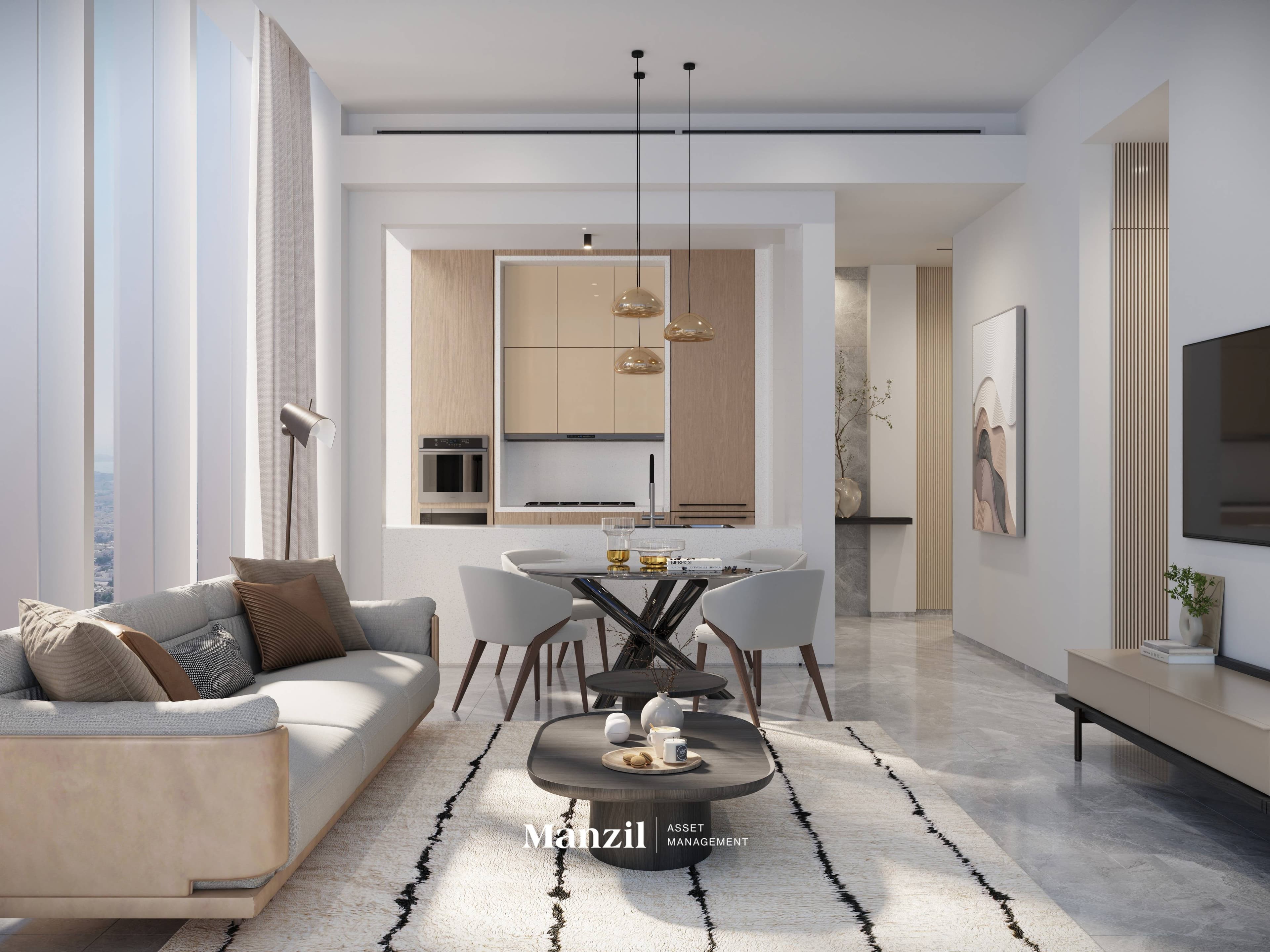 1BHK | DIFC Heights Tower | Burj Khalifa View