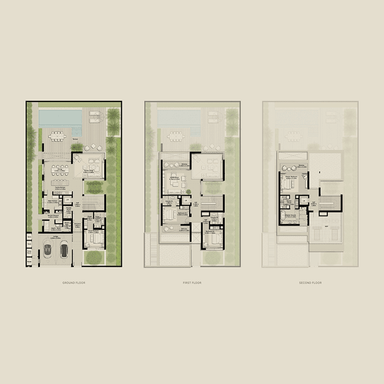 4 Bedrooms Bedroom Floor Plan