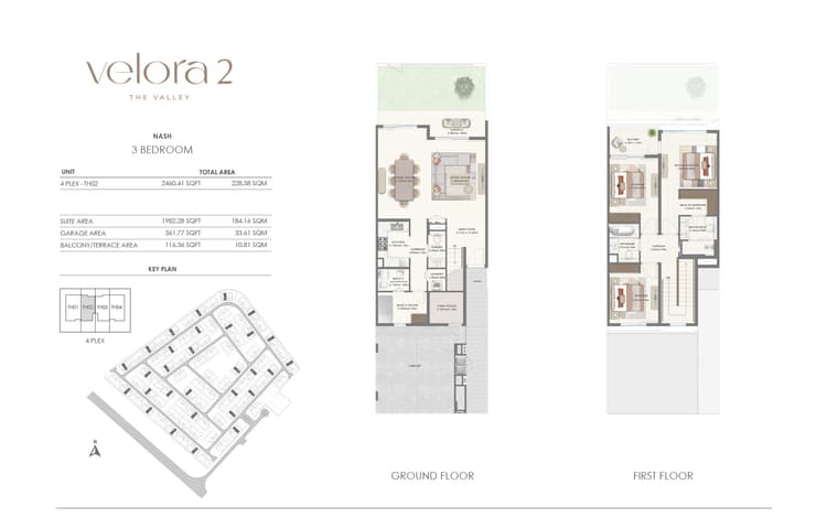 3 Bedrooms Bedroom Floor Plan