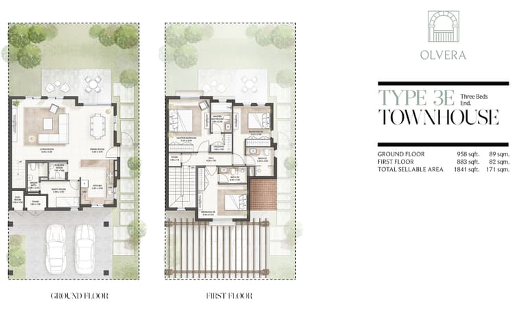 3 Bedrooms Bedroom Floor Plan