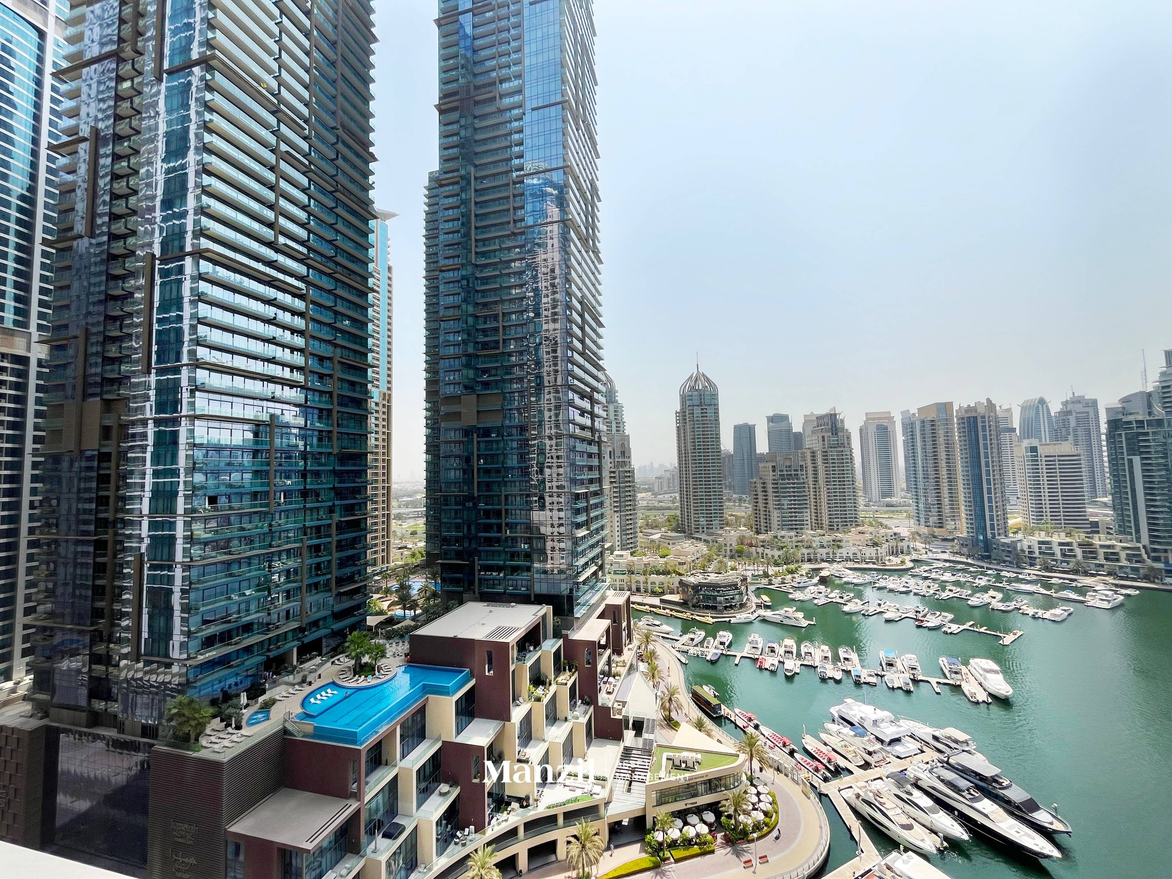 Marina Views | 2Bed + Maid | Fully Furnished