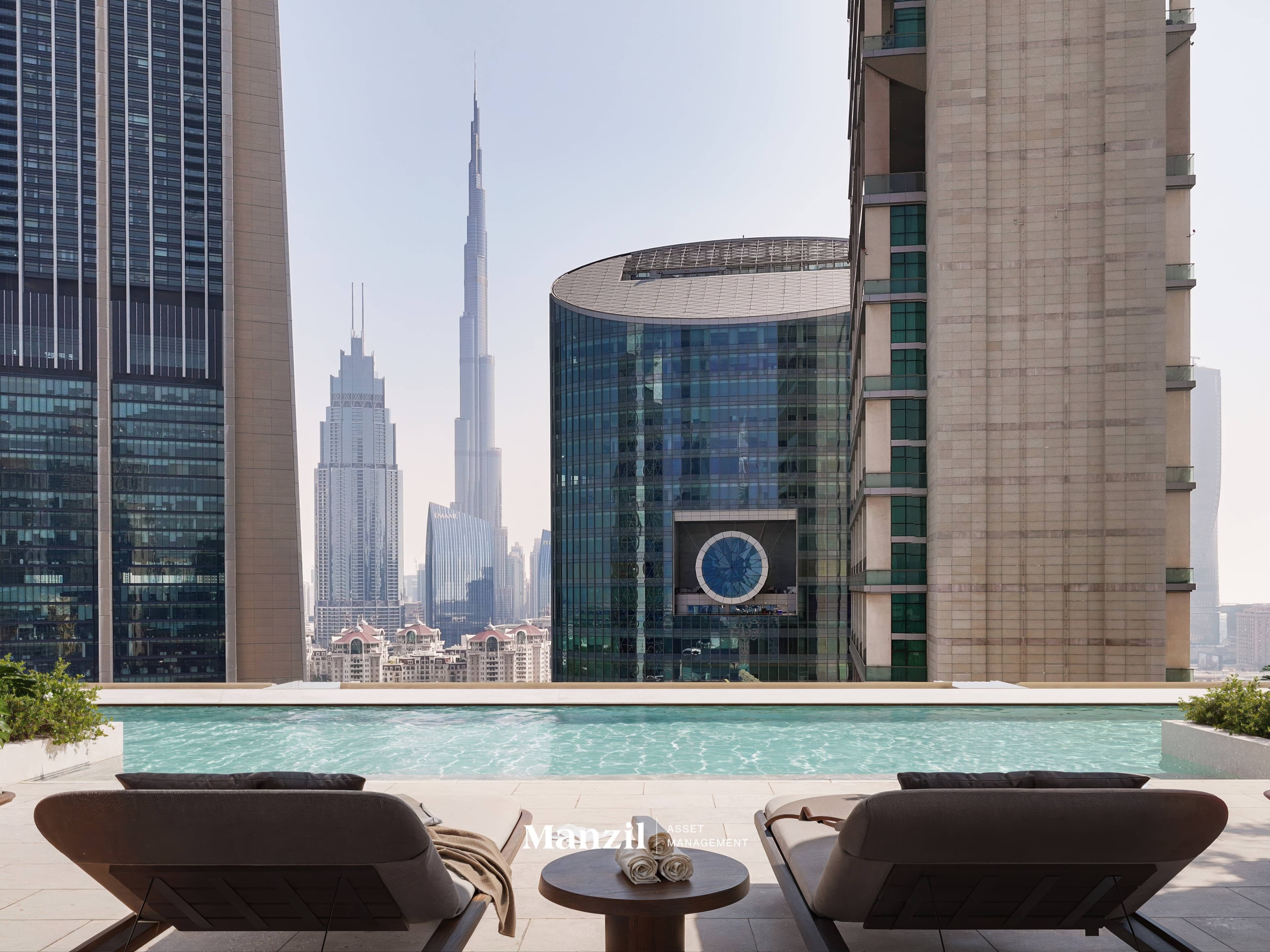 1BHK | DIFC Heights Tower | Burj Khalifa View