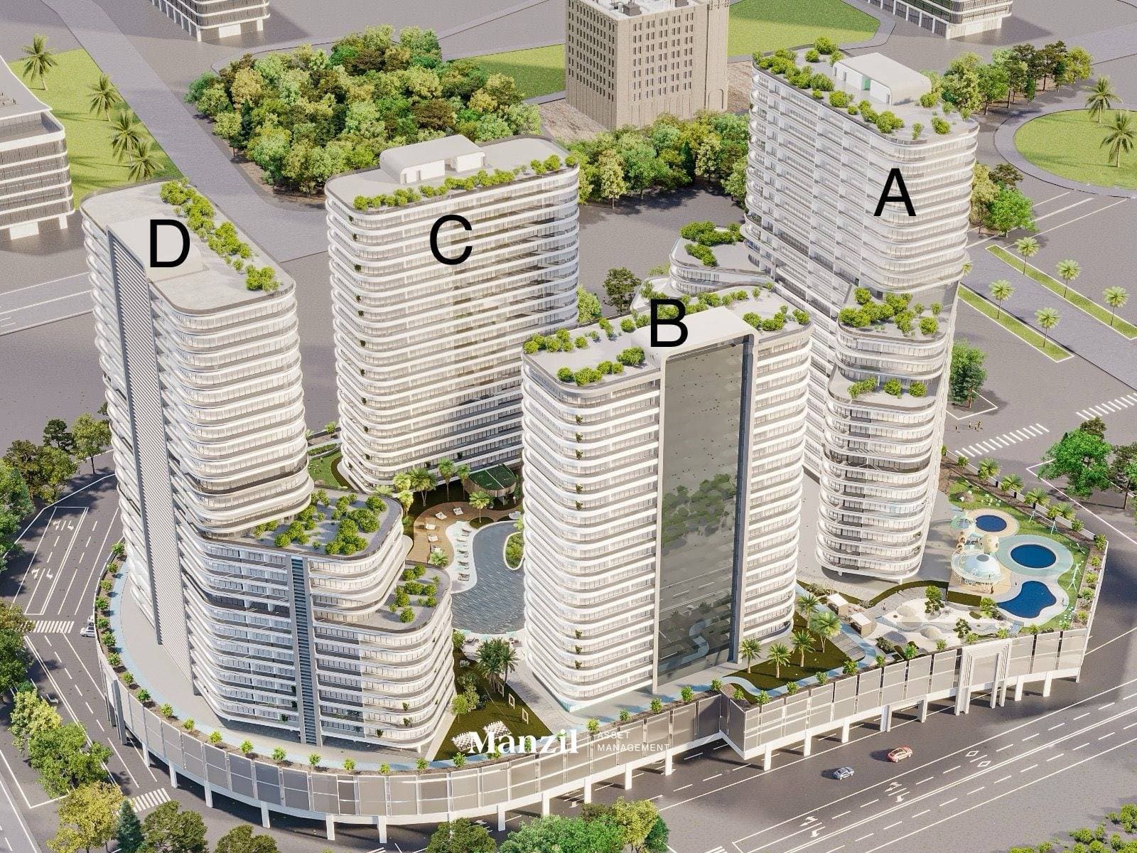 Large 1BR | Handover Q2 2027 | Pool and community view