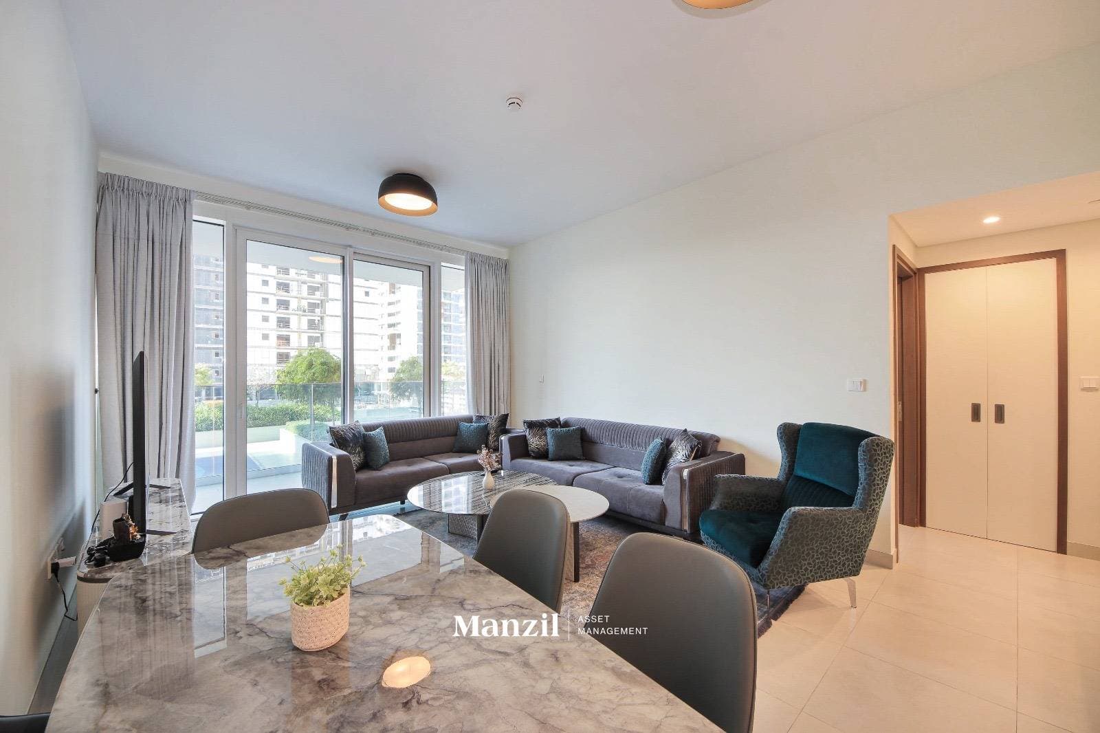 Elegant 1 Bed | Fully Furnished | 1 Residences 2 