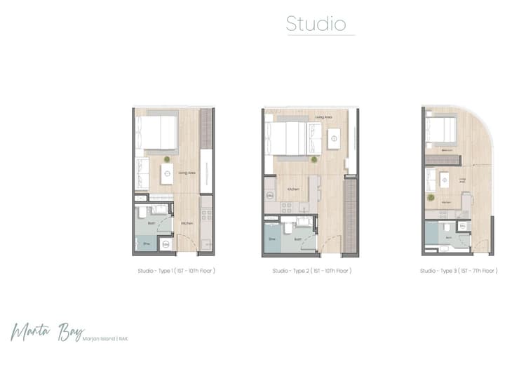 Studio Bedroom Floor Plan