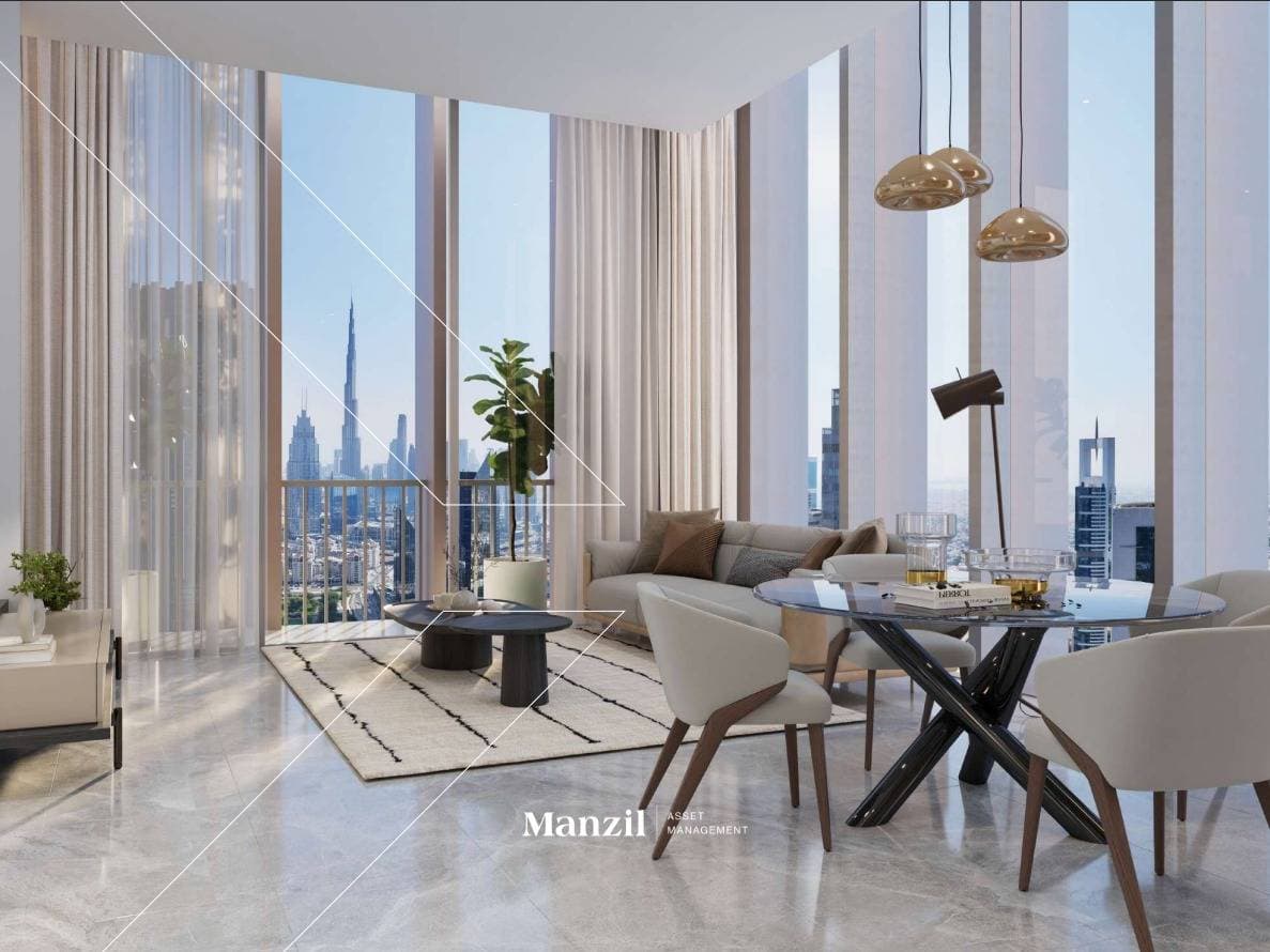 1BHK | DIFC Heights Tower | Burj Khalifa View