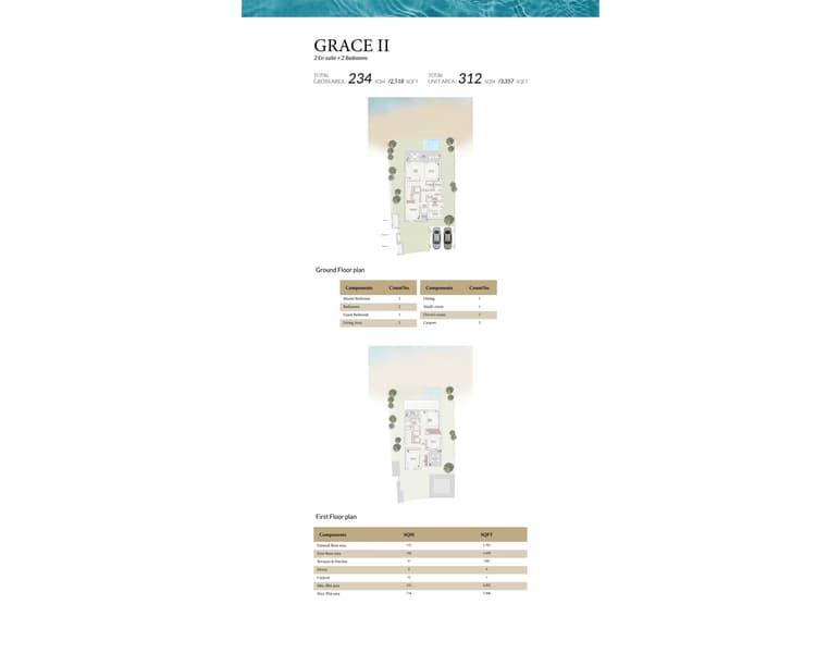 2 Bedrooms Bedroom Floor Plan