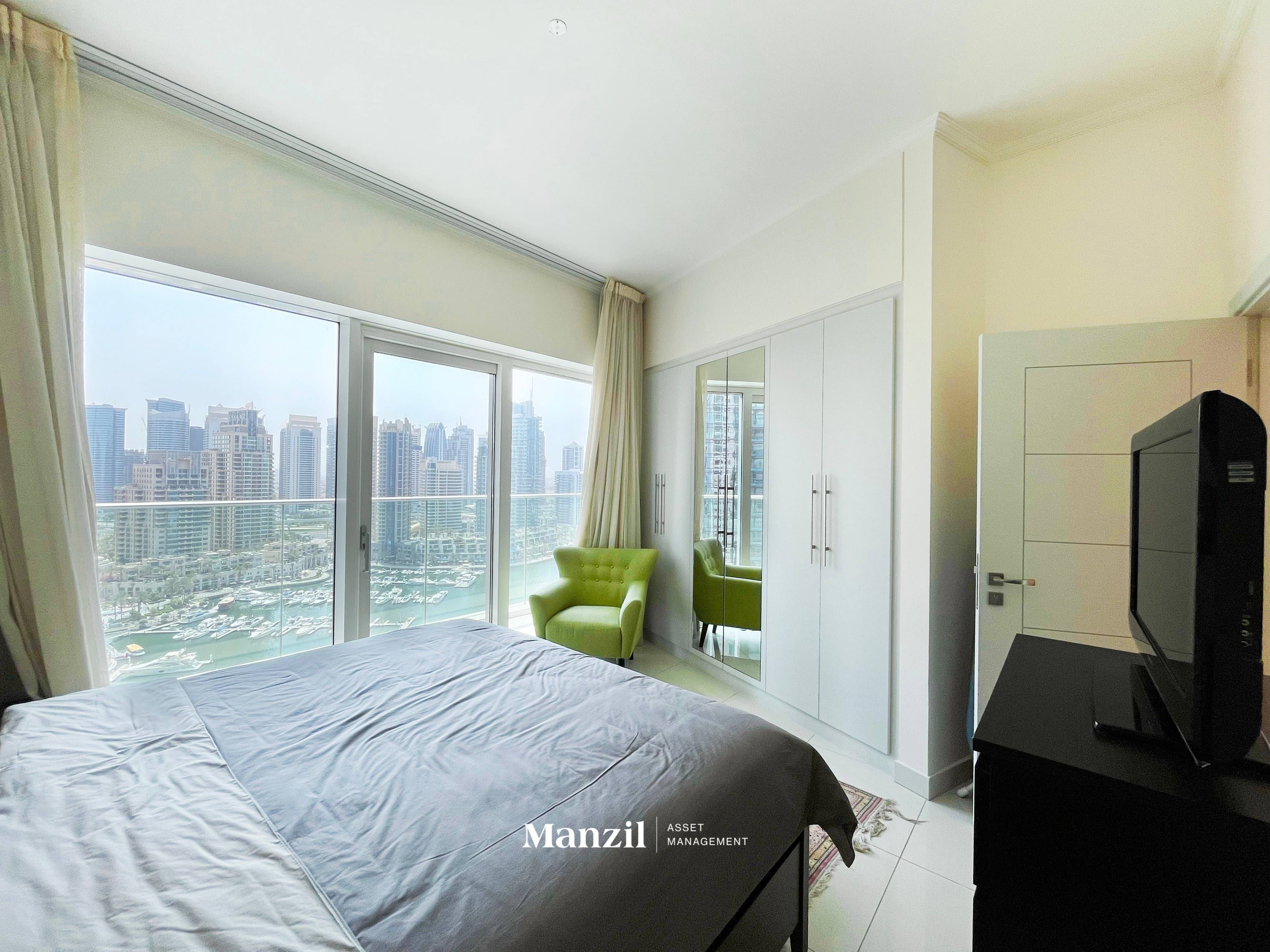 Marina Views | 2Bed + Maid | Fully Furnished