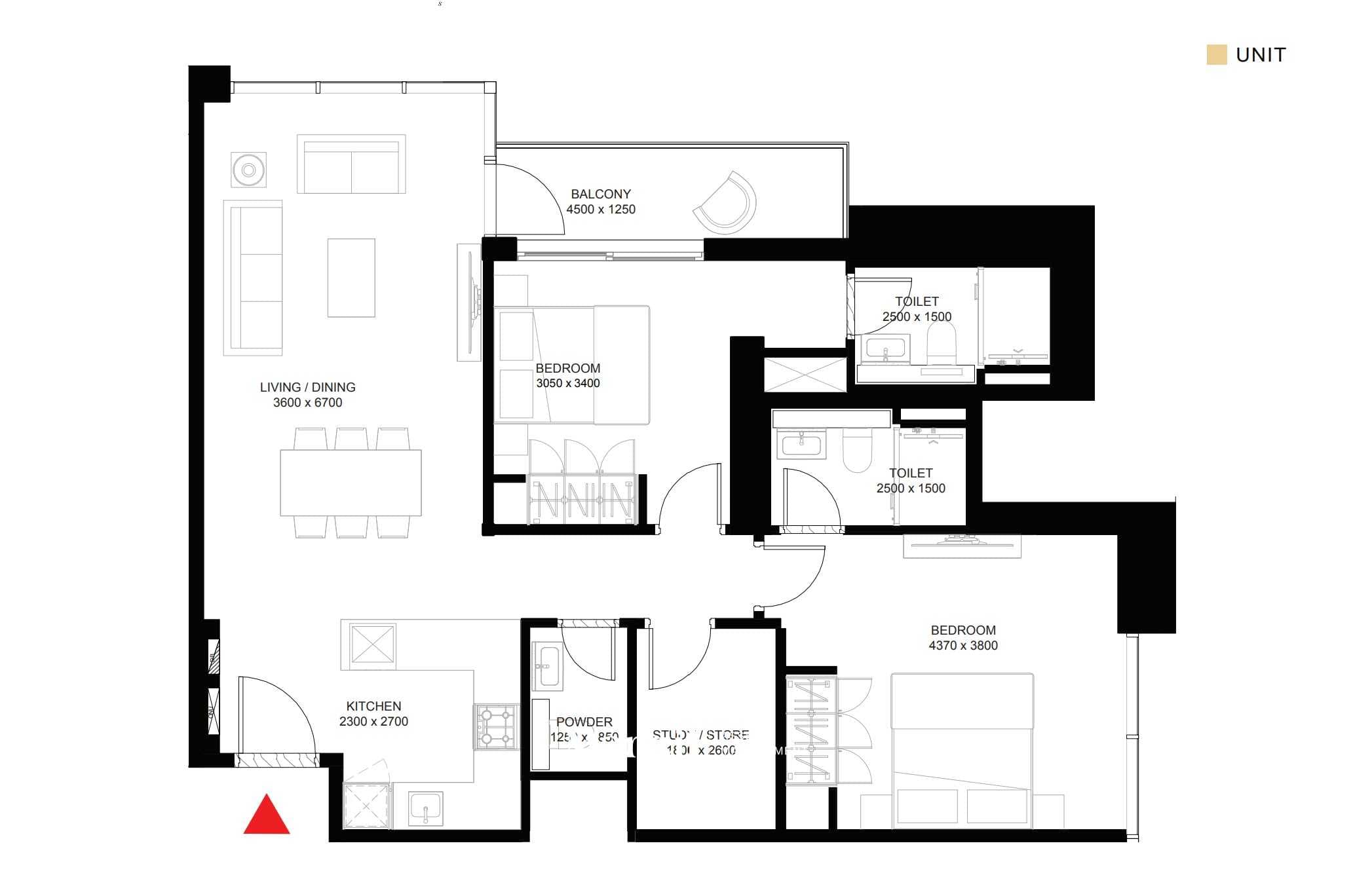 Brand New | Lagoon Views | Crest Tower C
