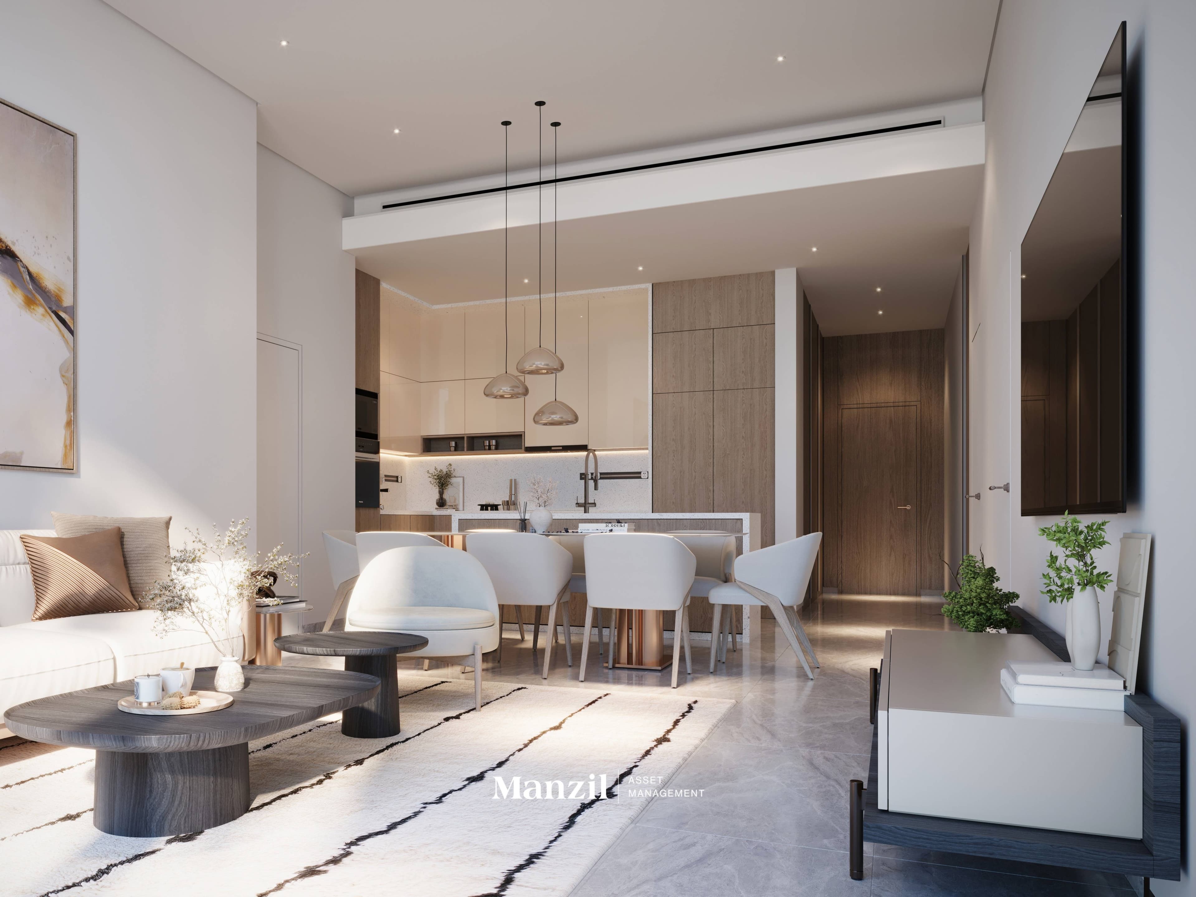 2BHK | DIFC Heights Tower | Emirates Tower View