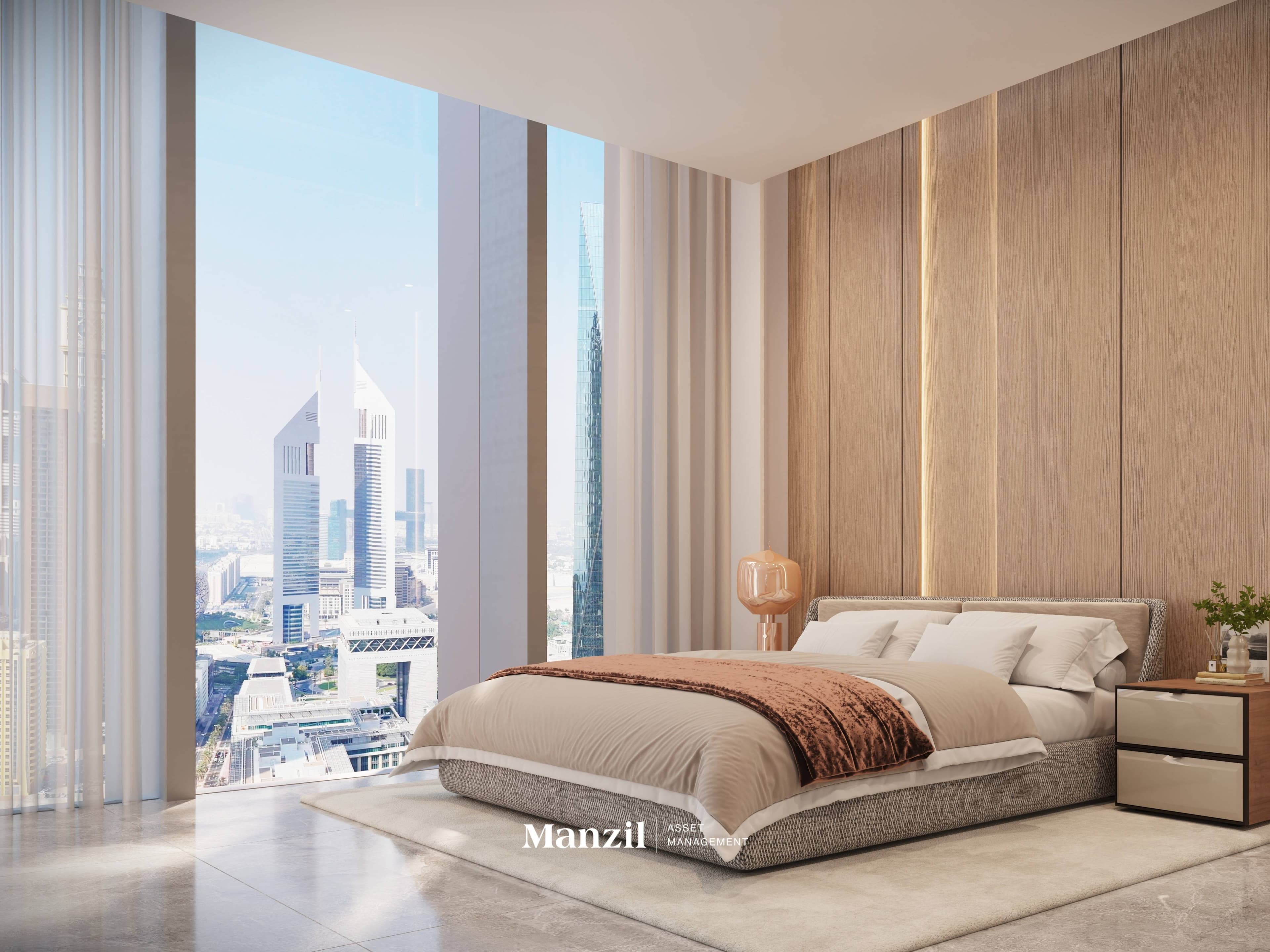 2BHK | DIFC Heights Tower | Emirates Tower View
